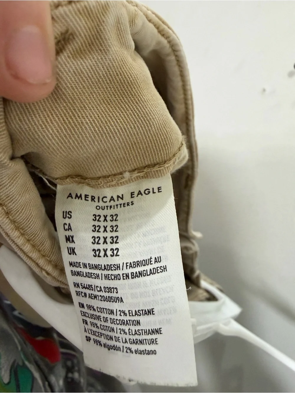 American Eagle Outfitters Khaki Straight Chinos